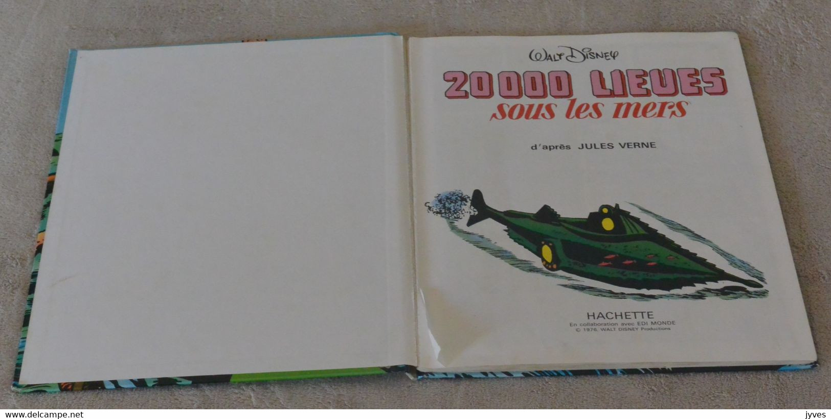 20000 Lieues Sous Les Mers - Hachette - Disney