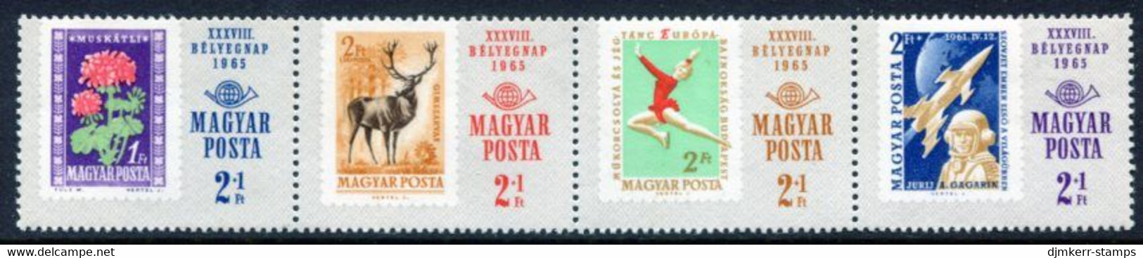 HUNGARY 1965 Stamp Day MNH / **.  Michel 2175-78 - Ongebruikt