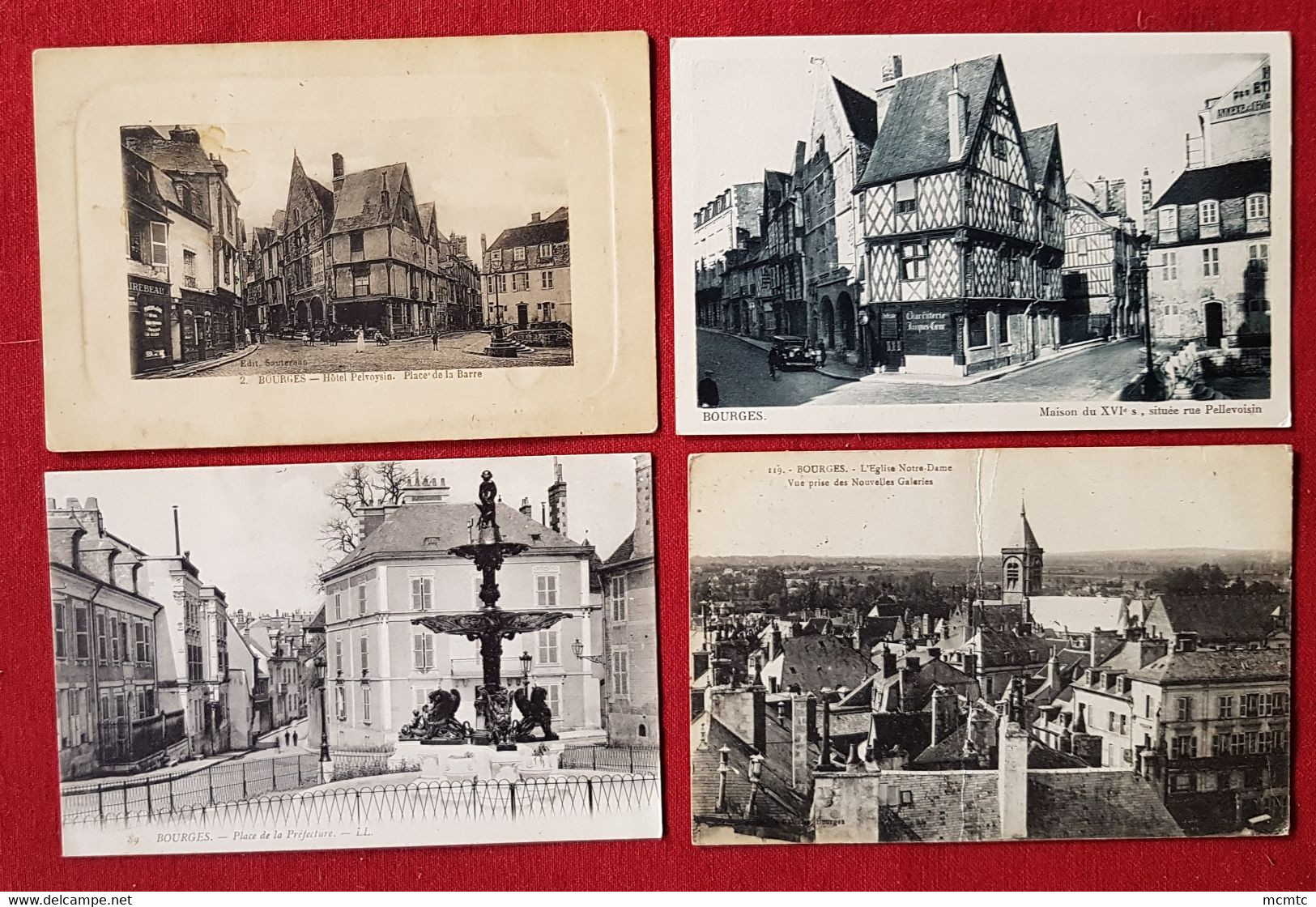 22 Cartes  -   Bourges  -  [18]  - Cher - Bourges