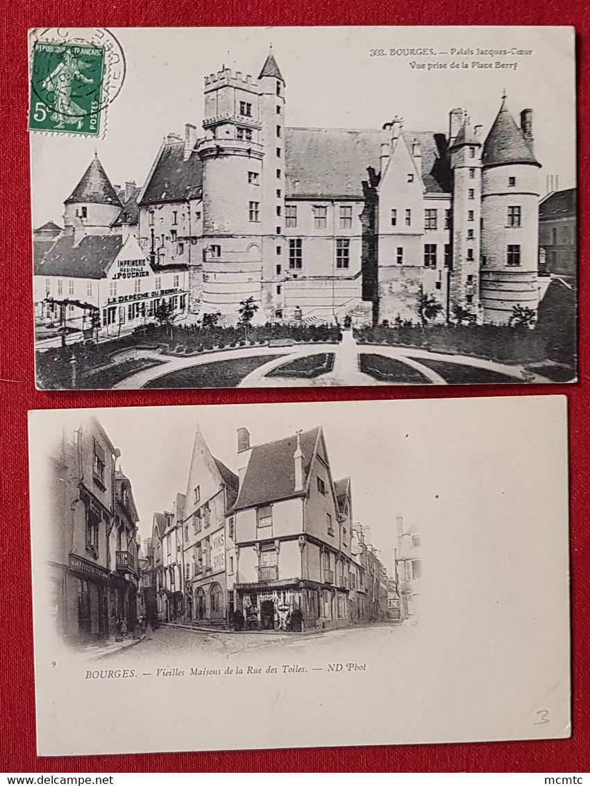 22 Cartes  -   Bourges  -  [18]  - Cher - Bourges