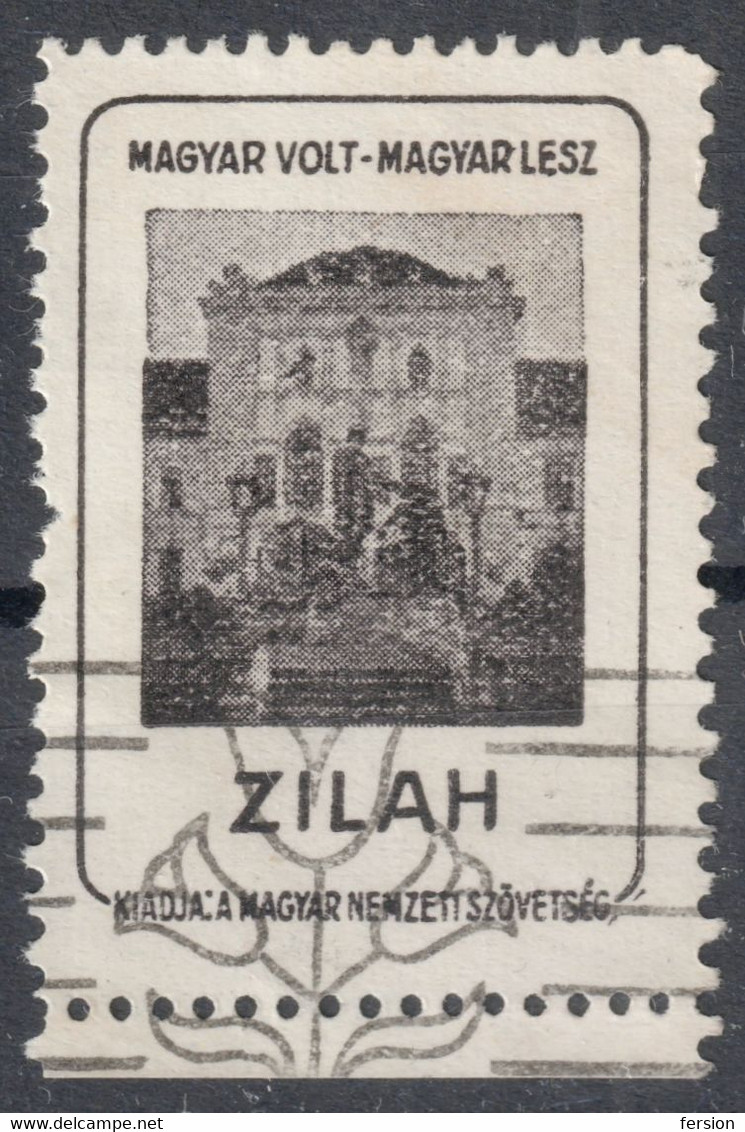 Zalău Zalau Zilah Vigadó Casino Cultural Centre - Occupation Revisionism WW1 Romania Hungary Transylvania - Used - Transylvanie