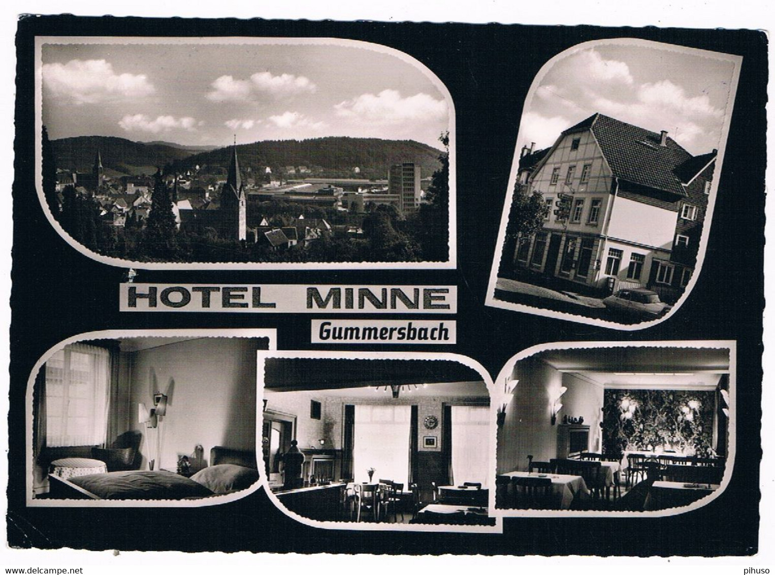 D-12737   GUMMERSBACH : Hotel Minne - Gummersbach