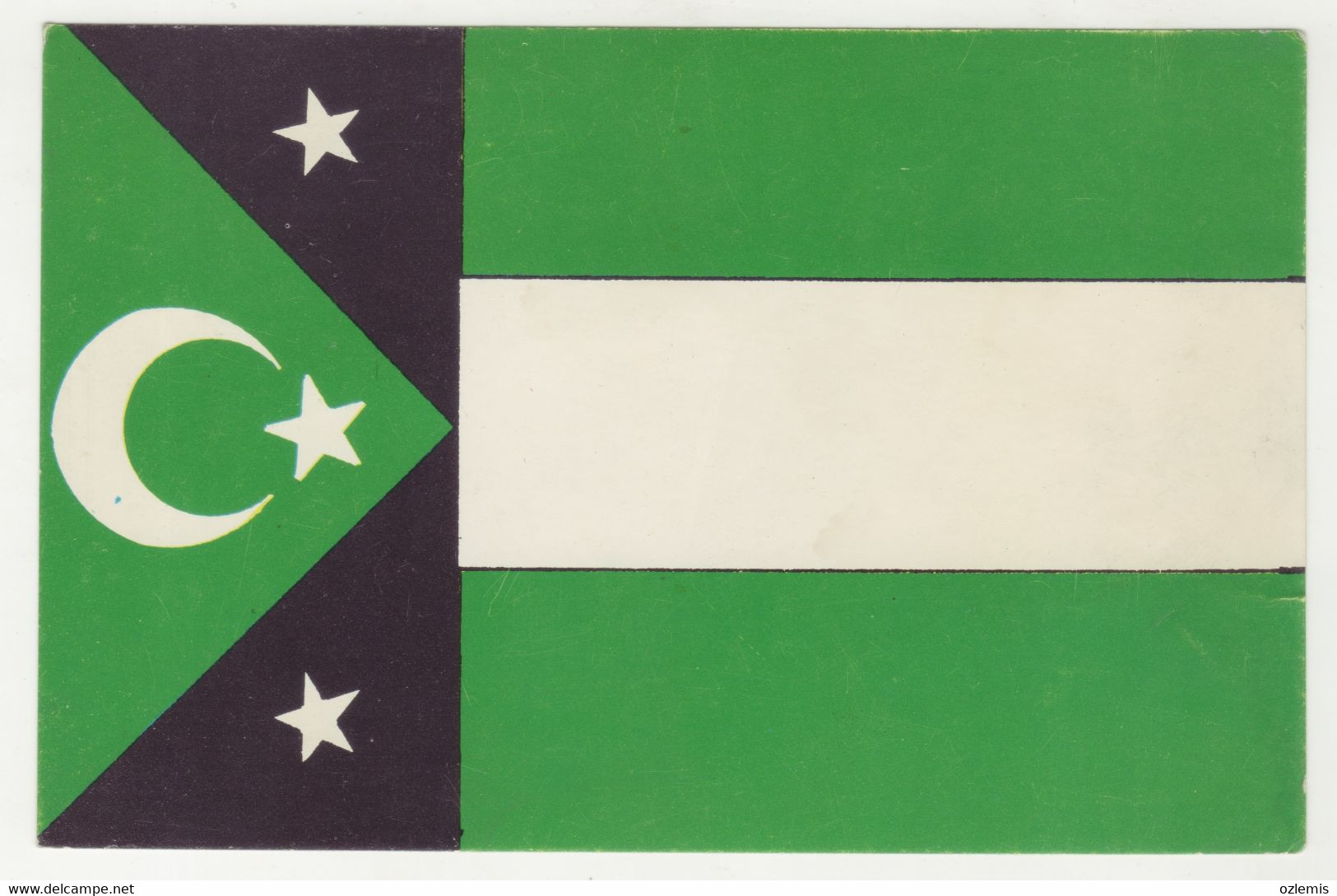 BATI TIRAKYA  FLAGS POSTCARD - Drapeaux