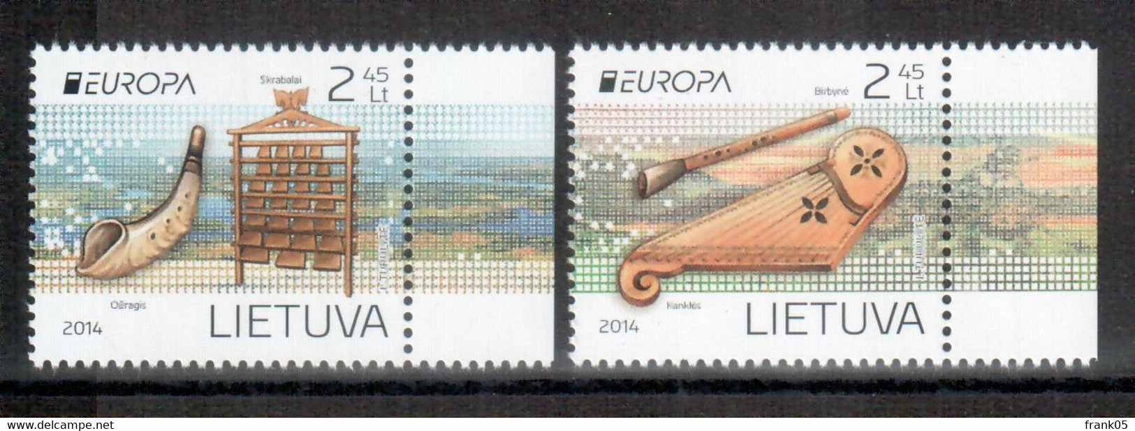 Litauen / Lithuania / Lituanie 2014 Satz/set EUROPA ** - 2014