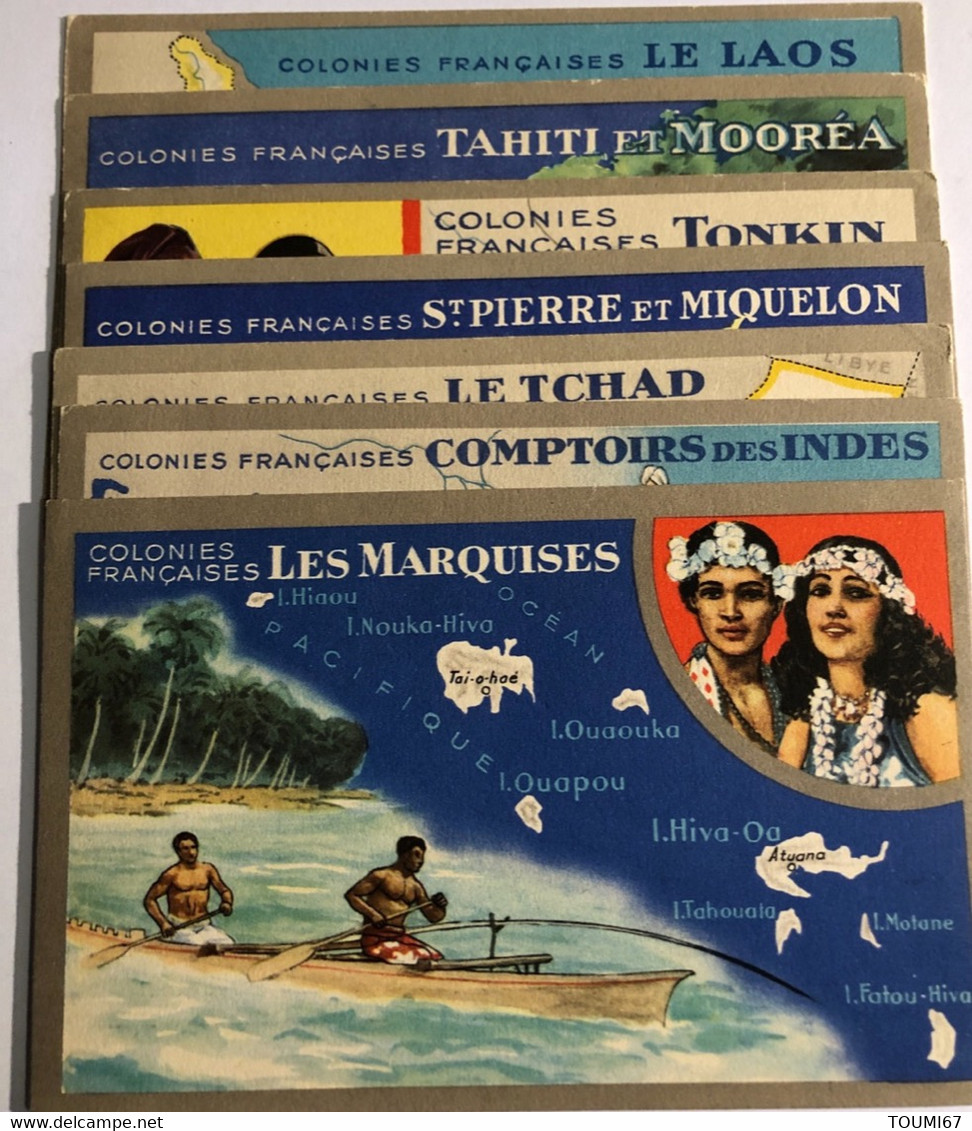 35 Cartes Postales COLONIES FRANÇAISES - History