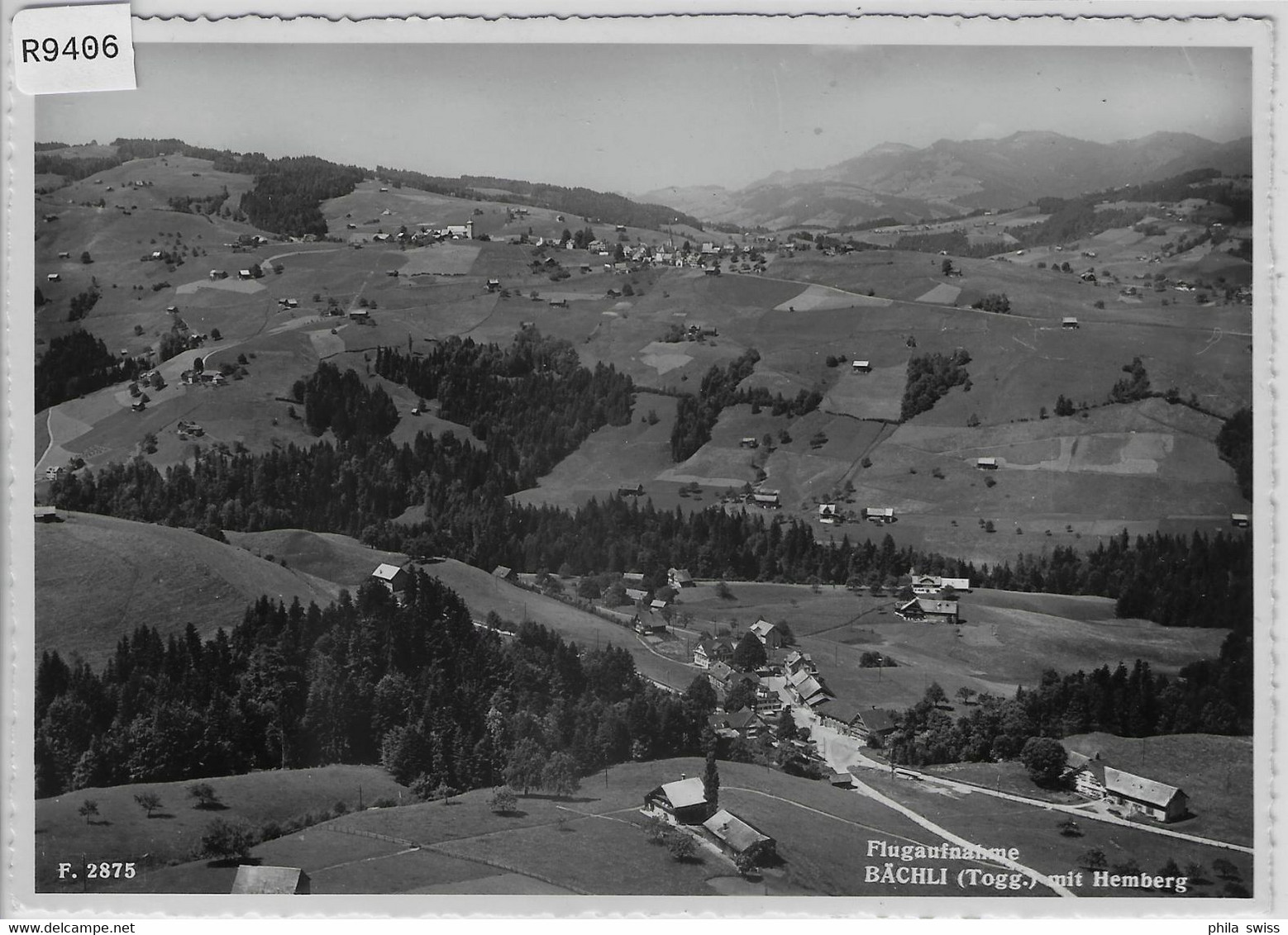 Flugaufnahme Bächli Mit Hemberg - Hemberg