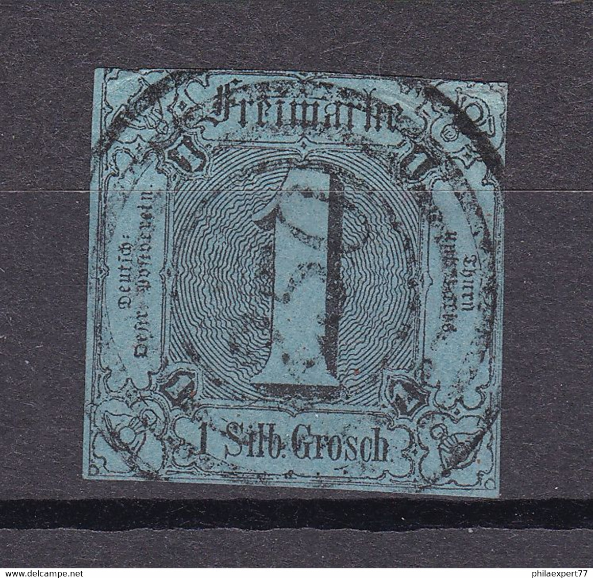 Thurn Und Taxis - 1853 - Michel Nr. 11 N4 "250" WEIDA - Gestempelt - 40 Euro - Andere & Zonder Classificatie