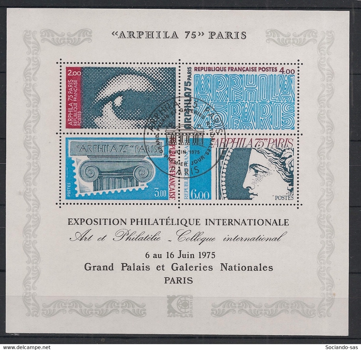 France - 1975 - N°Yv. BF7 - Artphila - Oblitéré / Used - Oblitérés