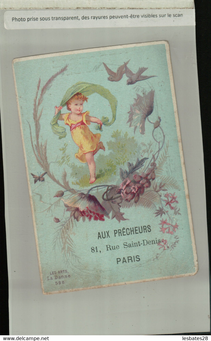 Calendrier 1881 AUX PRECHEURS - L. MARCHON PARIS MERCERIE PASSEMENTIERE LES ARTS LA DANSE (2021 Juillet CHR 457) - Formato Piccolo : ...-1900