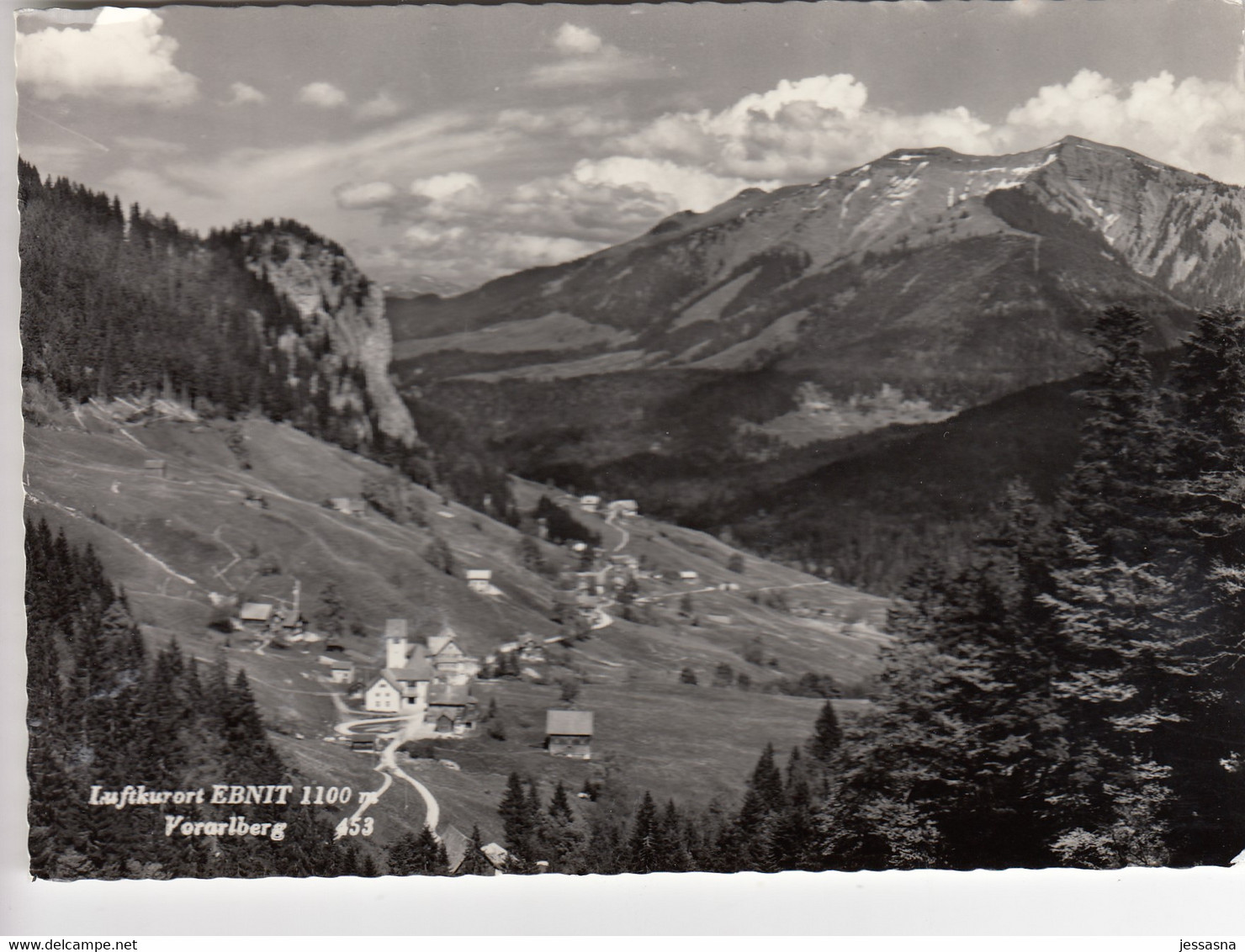 AK - Vorarlberg - Ebnit - Ortsansicht - 1961 - Dornbirn