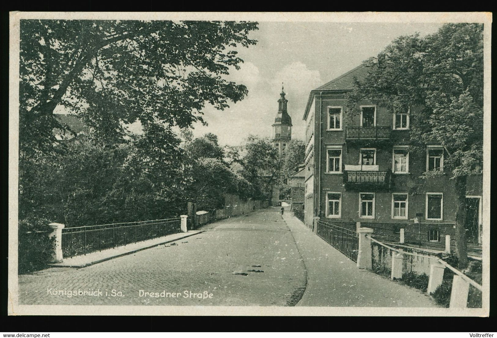 AK Um 1930 Königsbrück In Sachsen, Dresdner Straße - Koenigsbrueck