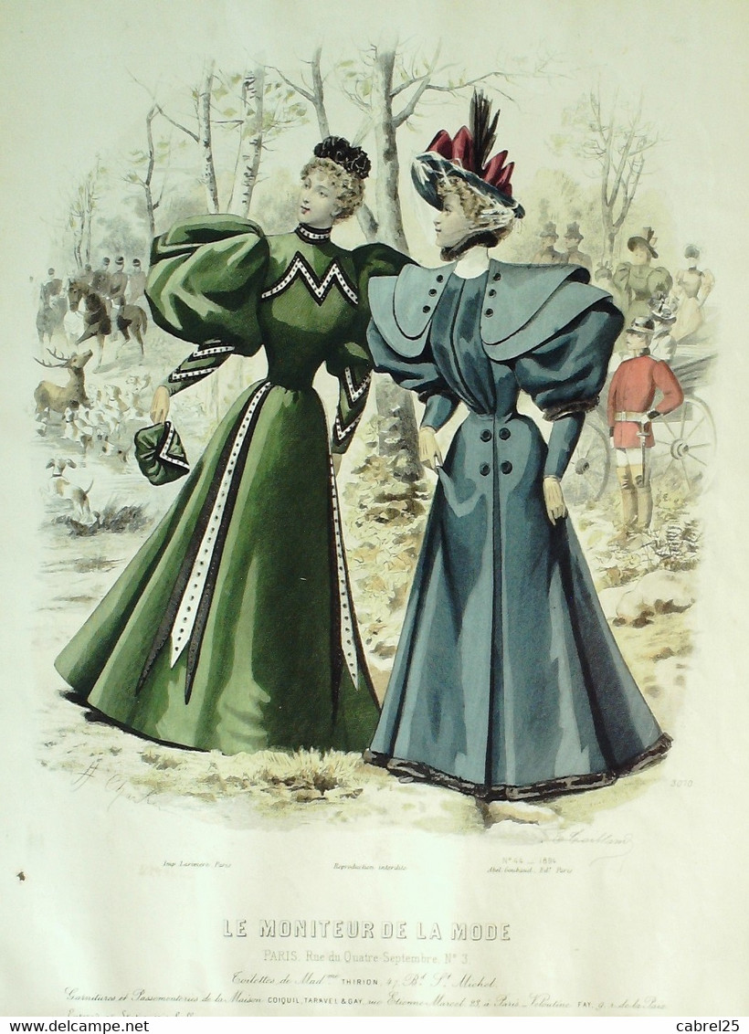 Le MONITEUR De La MODE-1894/44 - Prints & Engravings