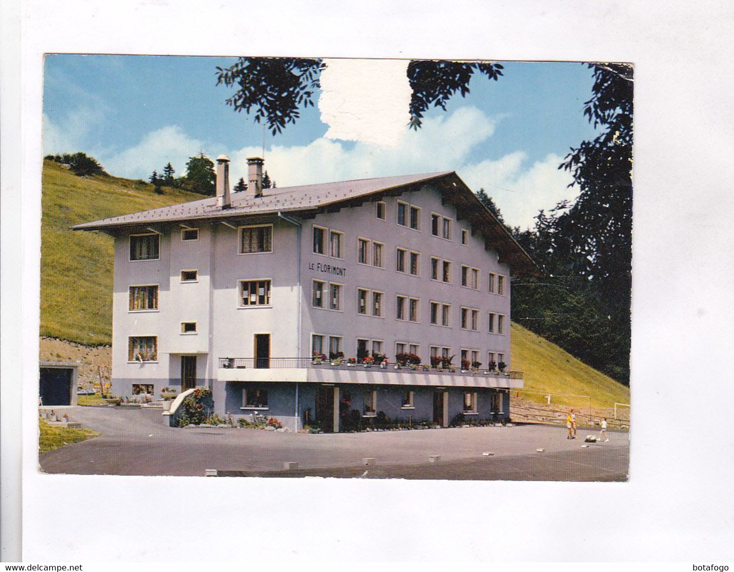 CPM DPT 74 BELLEVAUX, HOTEL LE FLORIMONT  En 1972! - Bellevaux