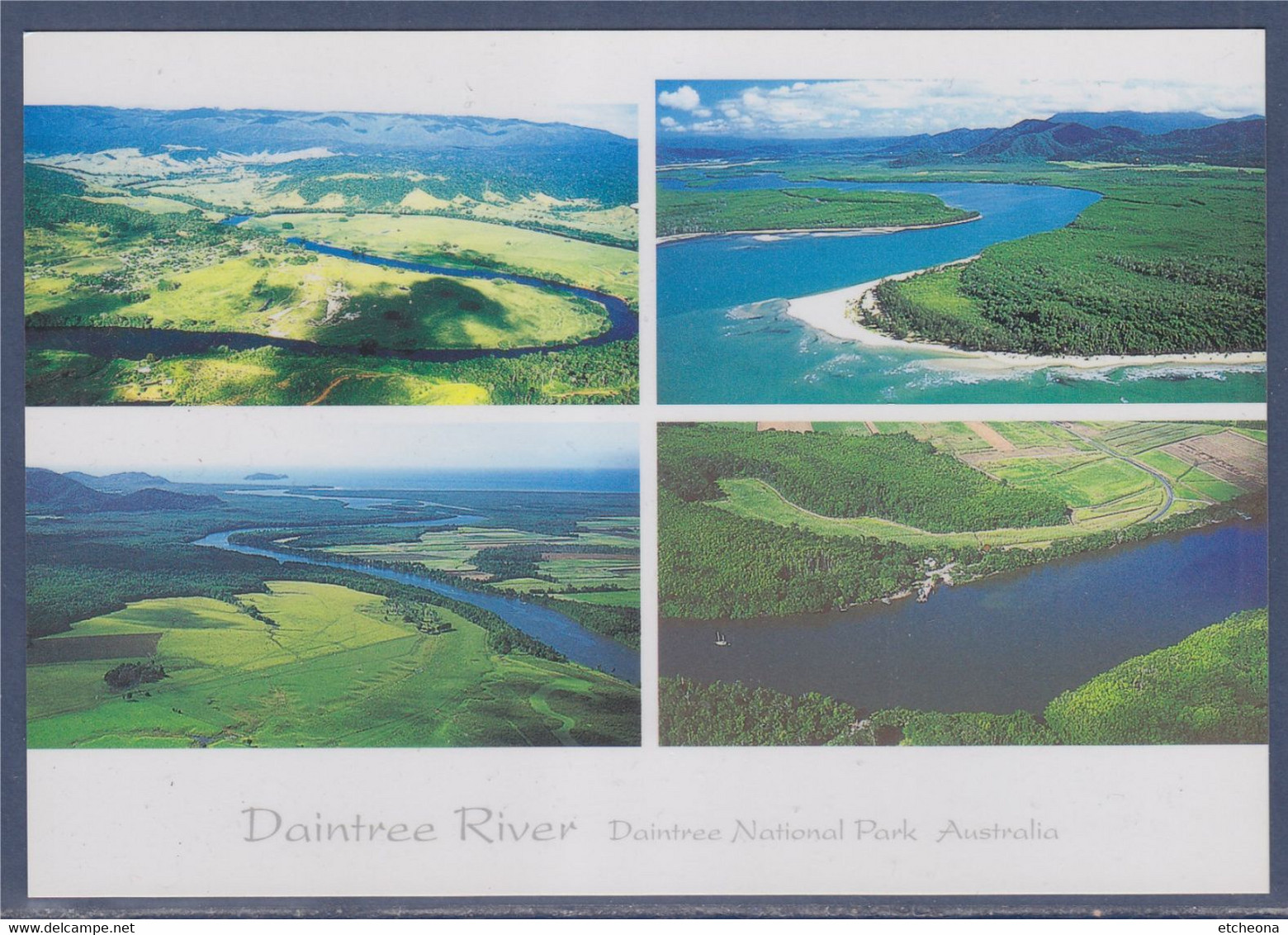Daintree River, National Park Australia, Fleuve Long De 140 Km Situé Dans Le Nord Du Queensland Carte Postale Neuve - Far North Queensland
