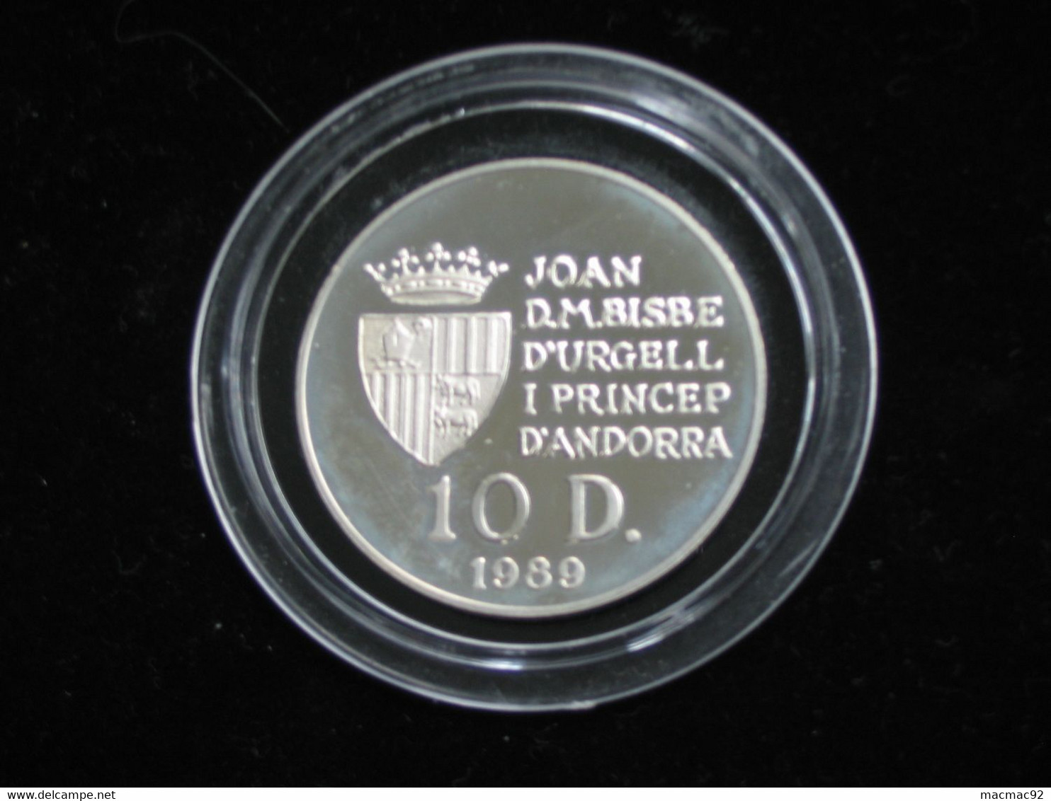 Médaille En Argent Pur - XXV Olimpiada Barcelona 1992 - Joan D.M.Bisbe D'Urgell I Princep   **** EN ACHAT IMMEDIAT **** - Professionals / Firms