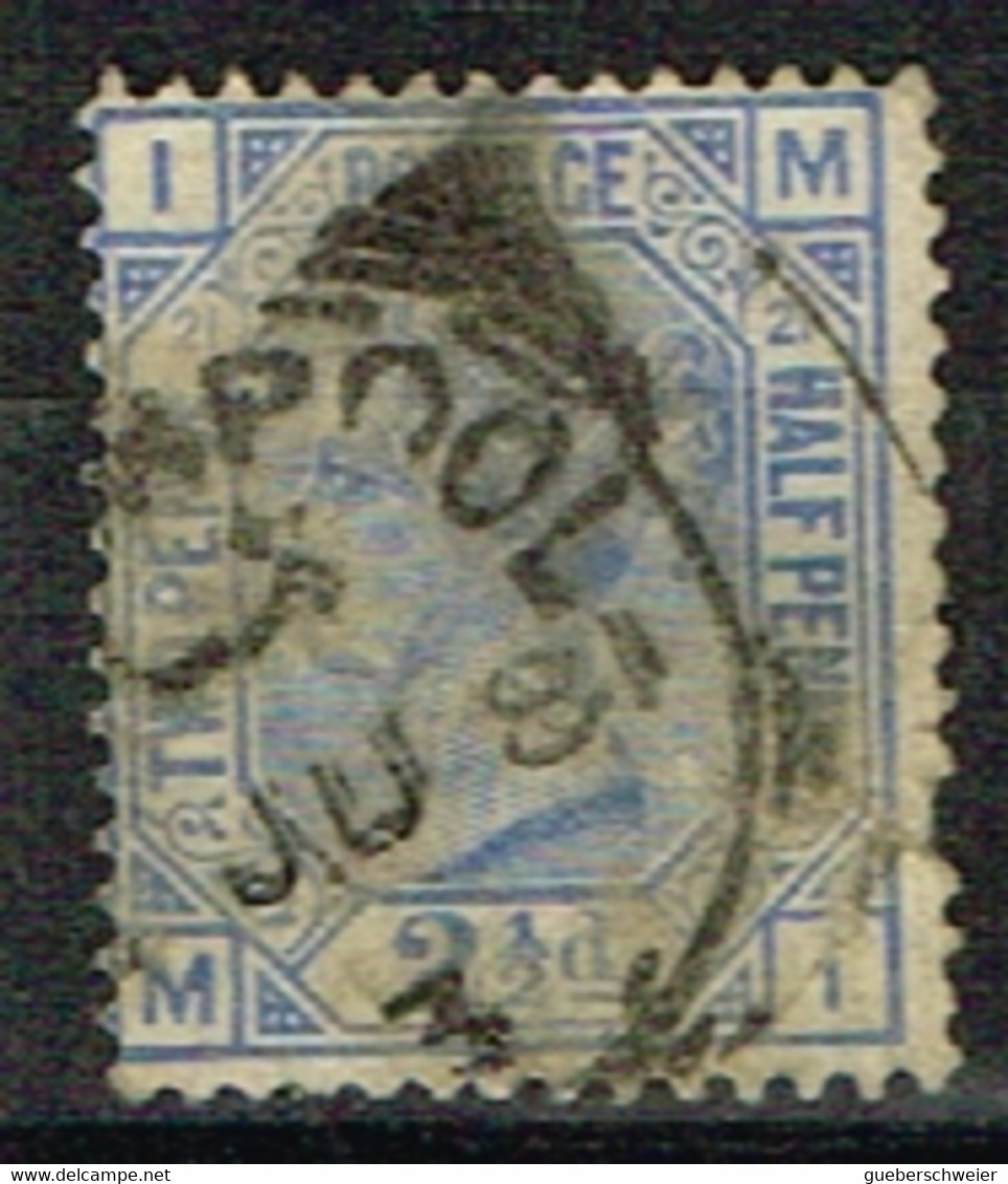 GB93 - GRANDE BRETAGNE N° 62 Obl. Reine Victoria - Usados