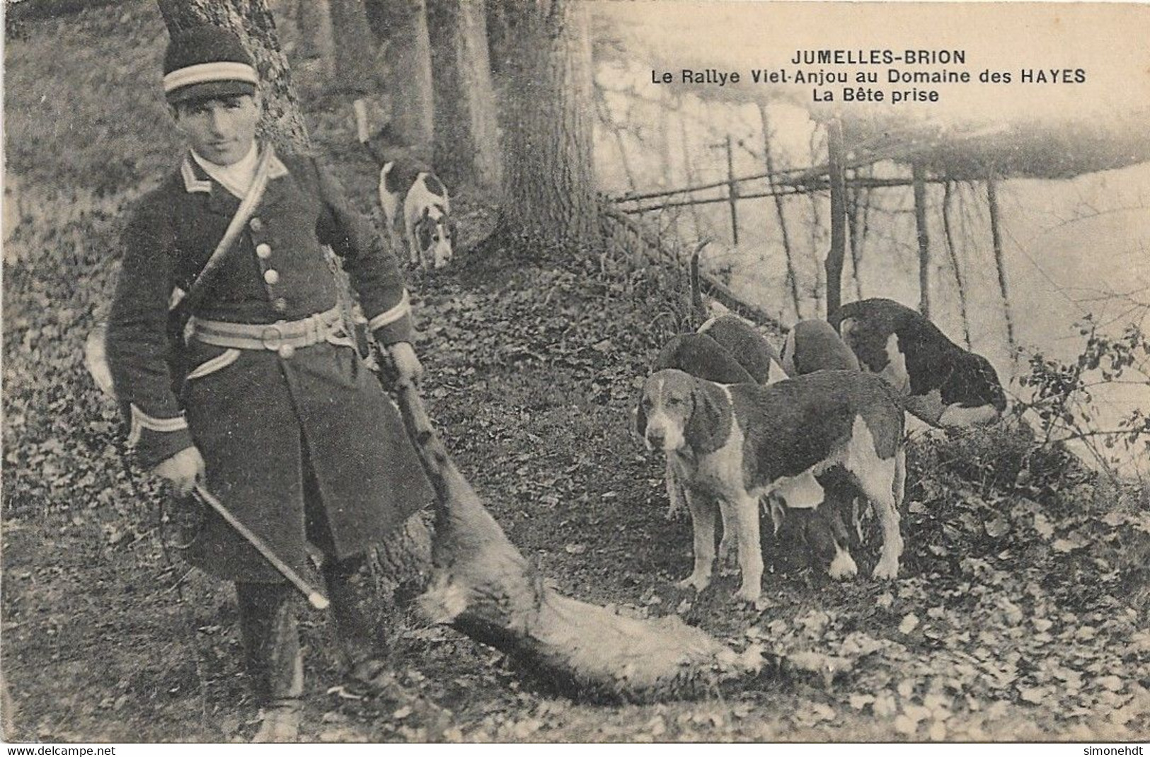 JUMELLES BRION - CHASSE -  Le Rallye Viel Anjou Au Domaine Des Hayes - La Bête Prise - Otros & Sin Clasificación