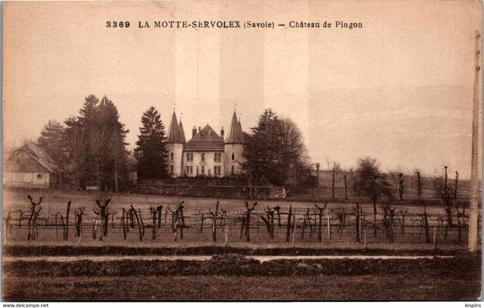 73 - La MOTTE SERVOLEX --  Château De Pingon - La Motte Servolex