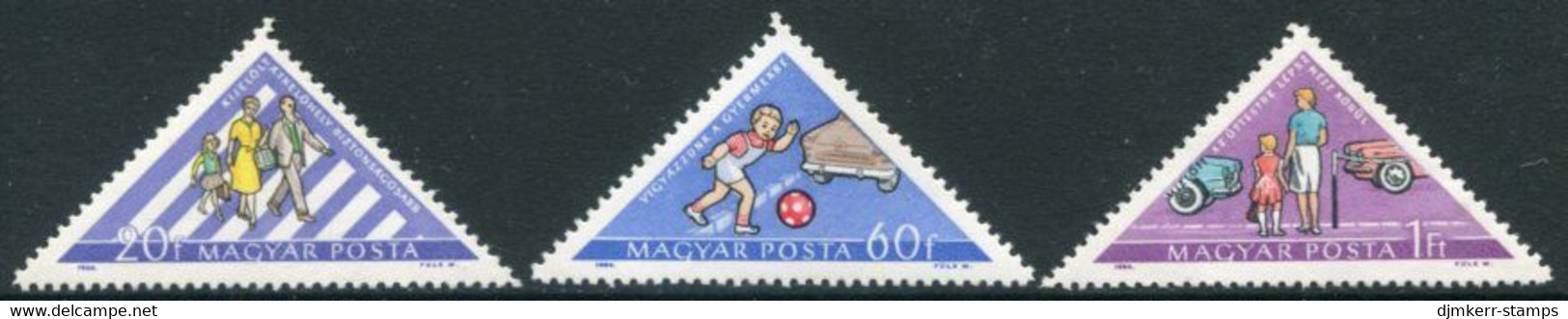 HUNGARY 1964 Road Safety  MNH / **.  Michel 2064-66 - Nuevos