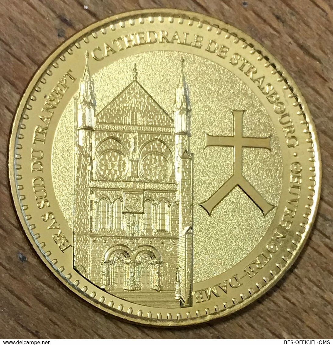 67 CATHÉDRALE DE STRASBOURG MDP 2014 MÉDAILLE SOUVENIR MONNAIE DE PARIS JETON TOURISTIQUE MEDALS COINS TOKENS - 2014