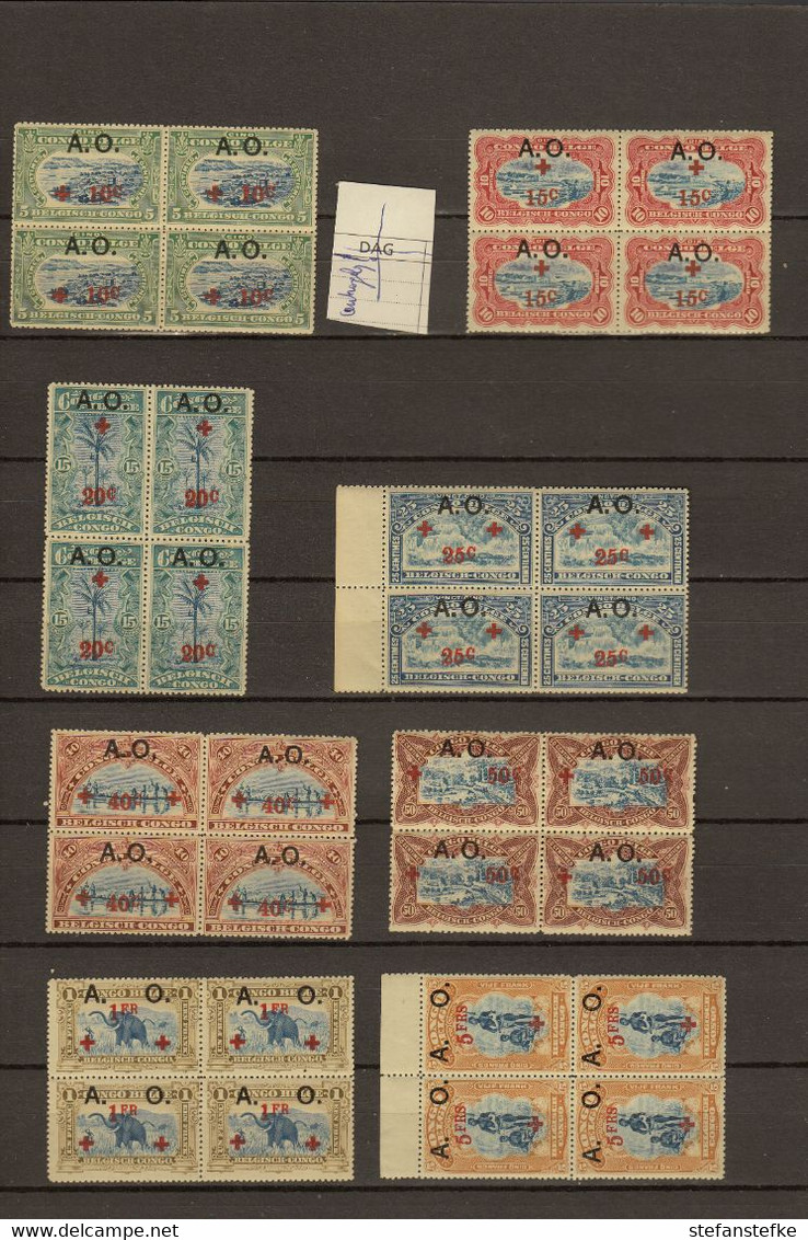 Ruanda - Urundi Ocb Nr :  36 - 43  ** MNH   (zie Scan) - Ongebruikt