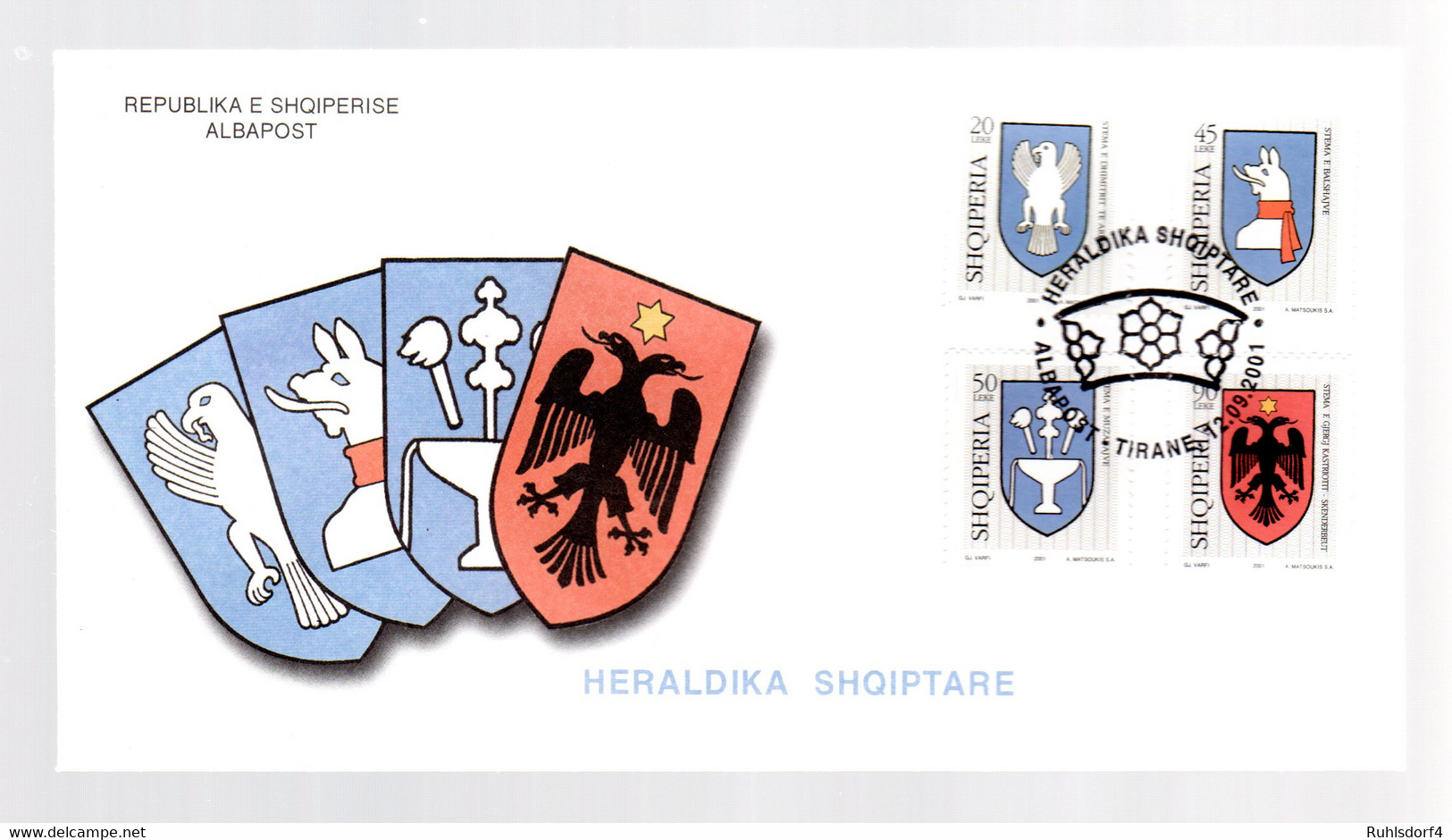 Albanien, FDC. Mi.-Nr. 2835-38 - Albania