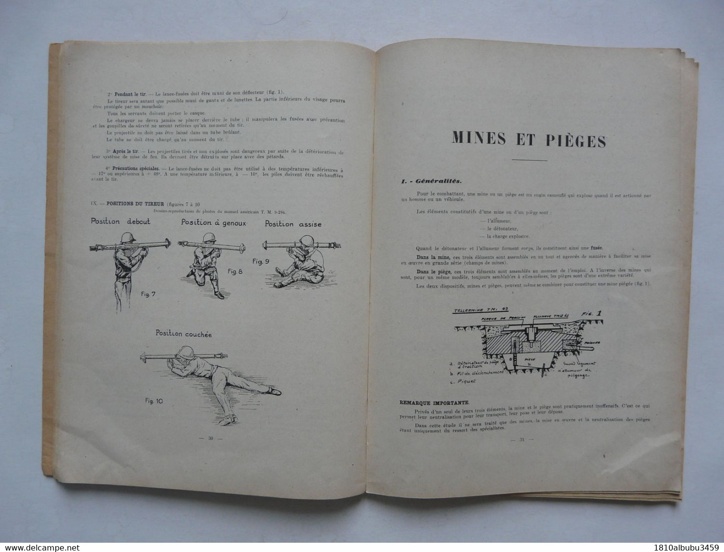 FICHES D'INSTRUCTION PRE-MILITAIRE - Combattant D'Elite 1950 - Ch; LAVAUZELLE & Cie - France
