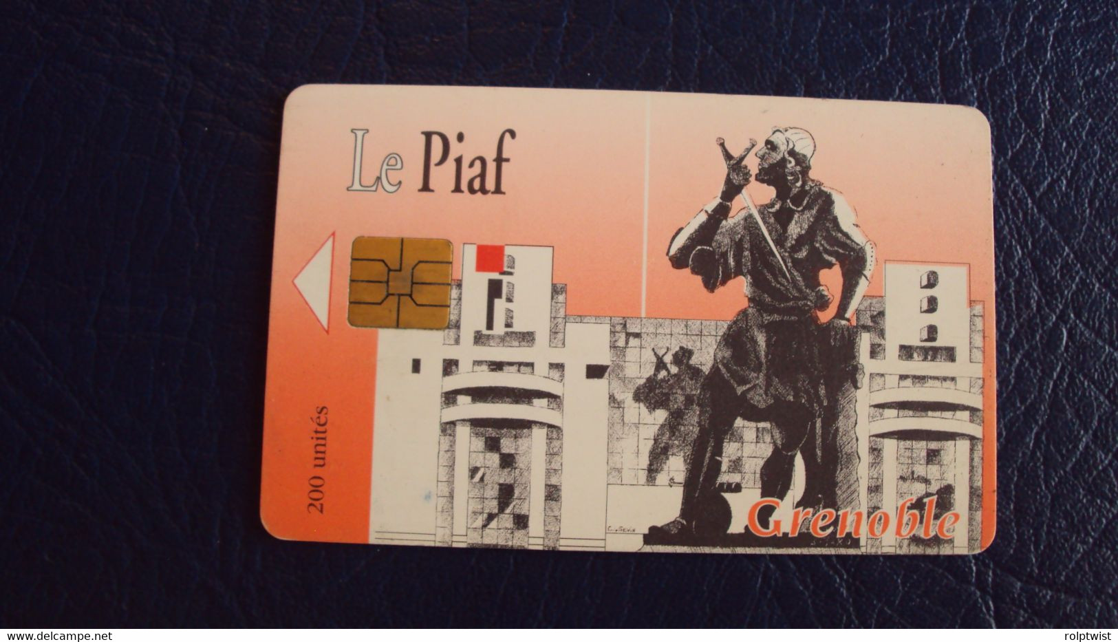 Carte De Stationnement /Piaf  Grenoble Bon état - Tarjetas De Estacionamiento (PIAF)