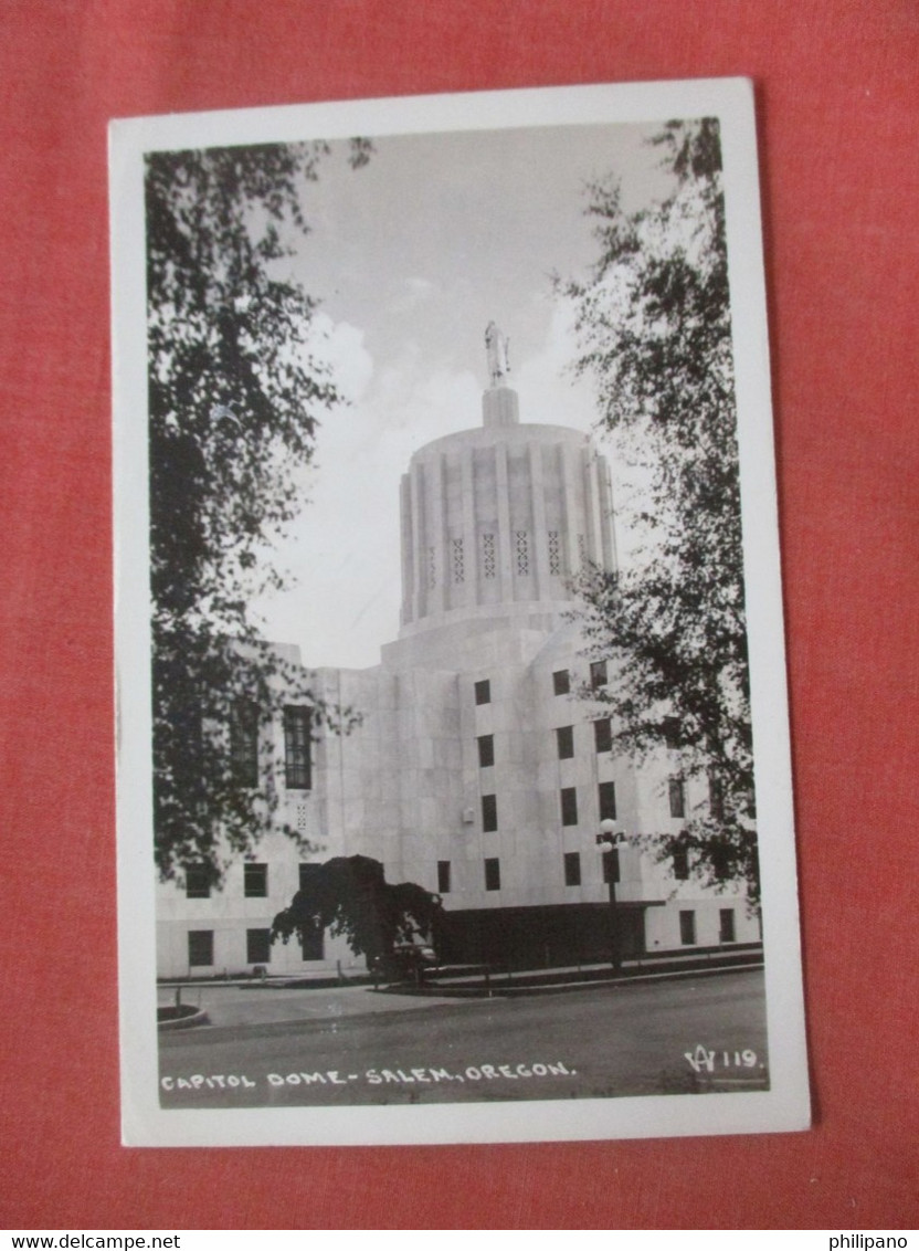 RPPC   Capitol Dome  Salem Oregon > Salem   Ref 5025 - Salem
