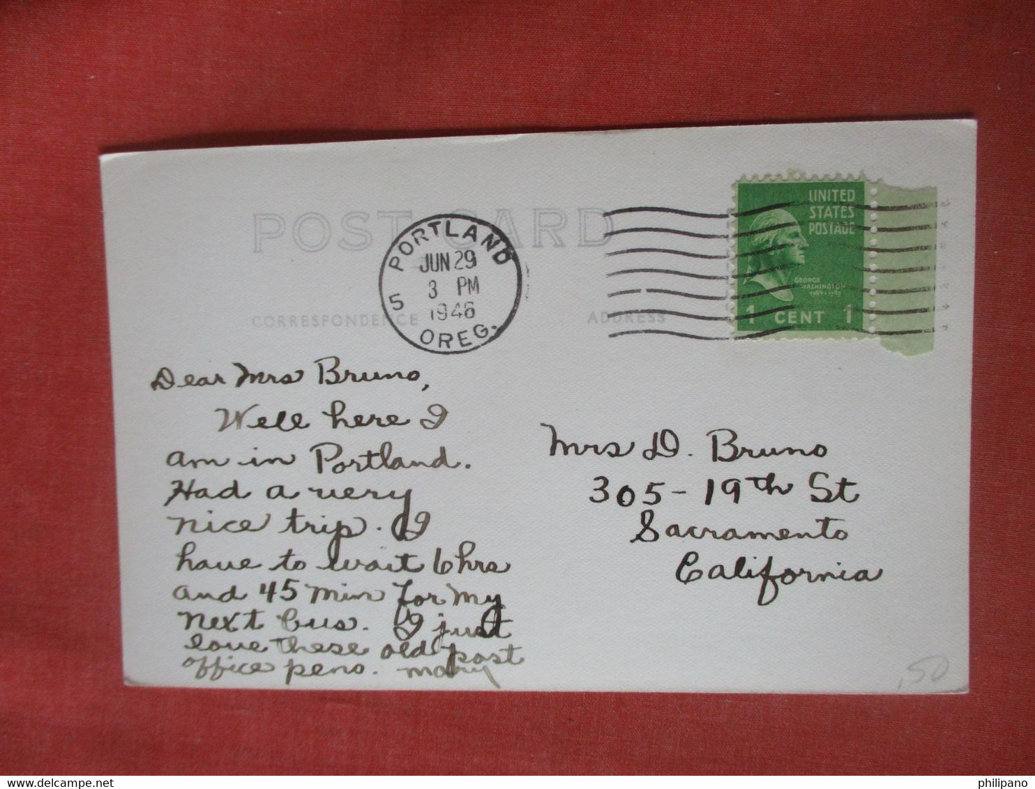 RPPC   Capitol Dome  Salem Oregon > Salem   Ref 5025 - Salem