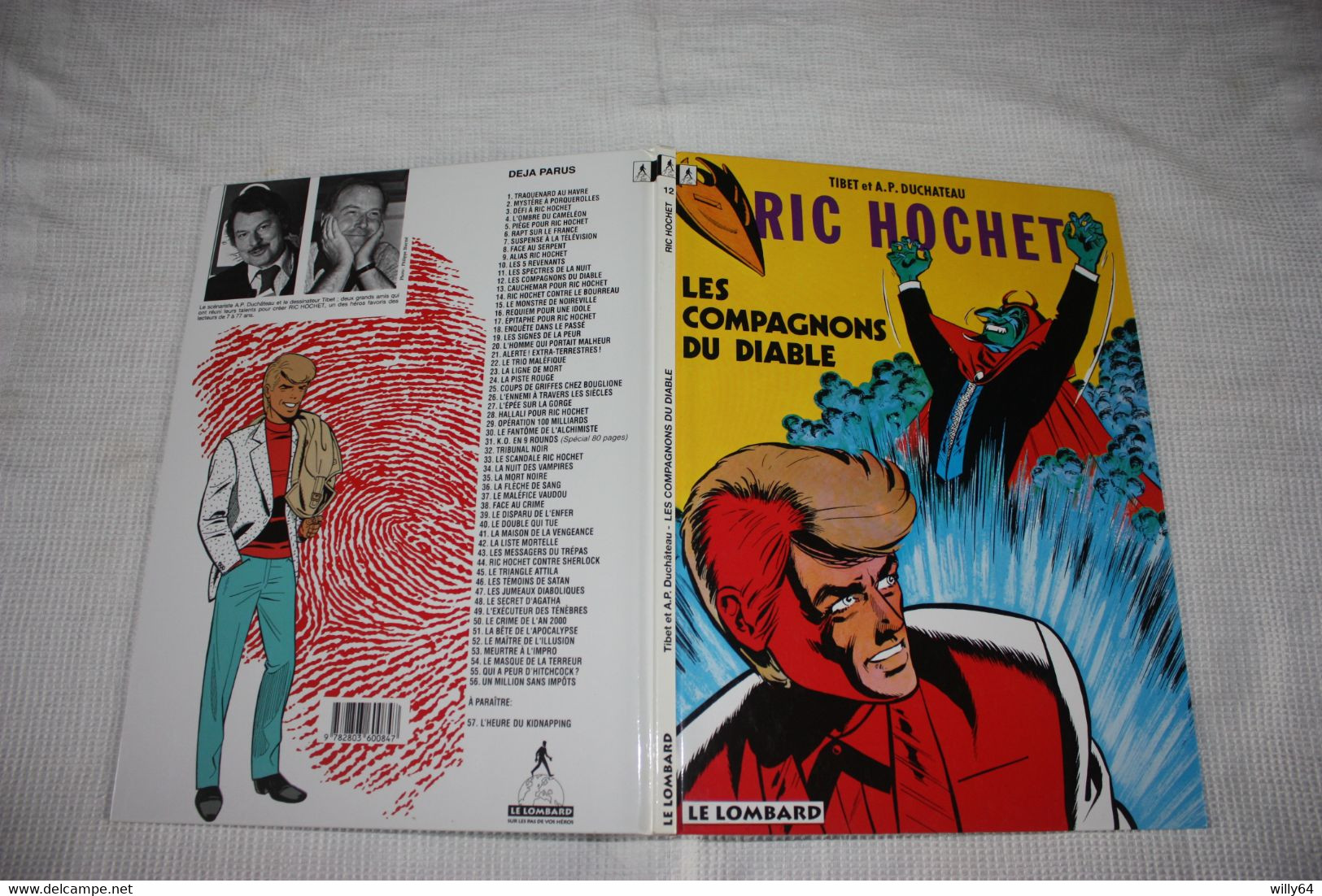 RIC HOCHET   " Les Compagnons Du Diable"  1996  T12  Comme Neuve - Ric Hochet