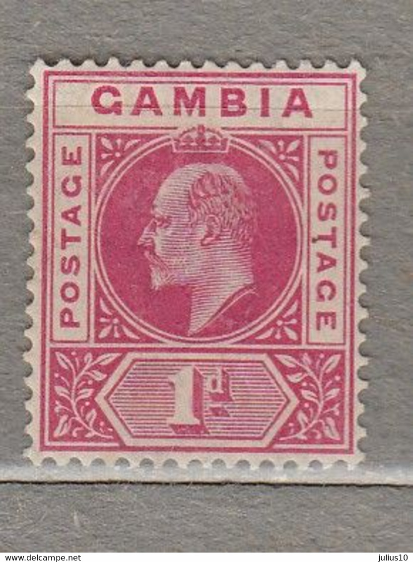 GAMBIA 1902/1909 Mint Light Hinged Mi 29 #29594 - Gambia (...-1964)