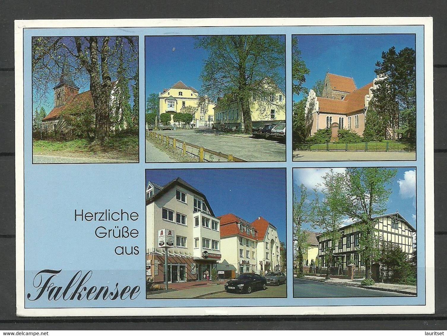 Deutschland FALKENSEE Sent 1998 With Stamp - Falkensee