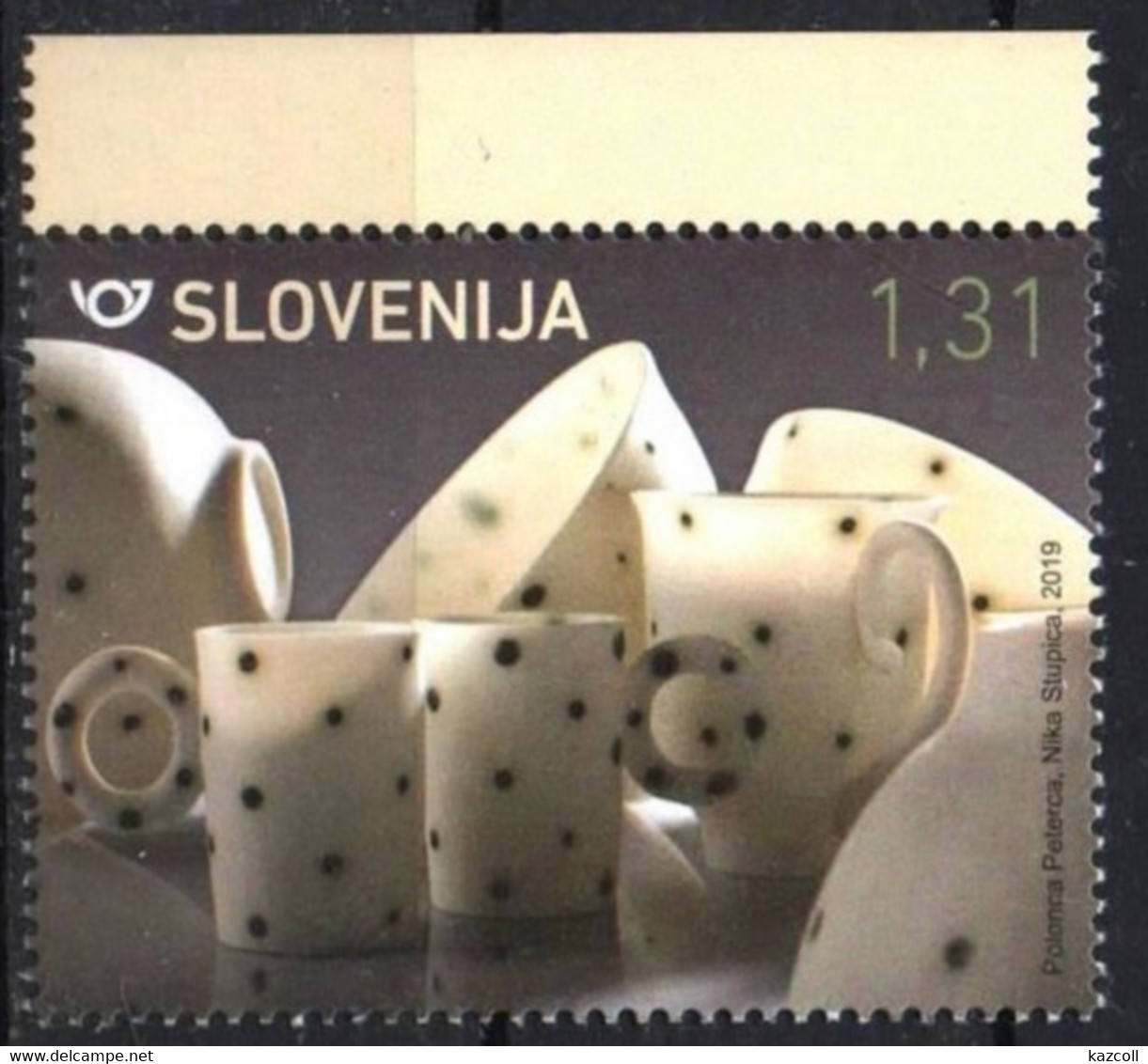 Slovenia 2019.  Arts & Craft - Contemporary Porcelain Design By Nika Stupica.  MNH - Slovénie