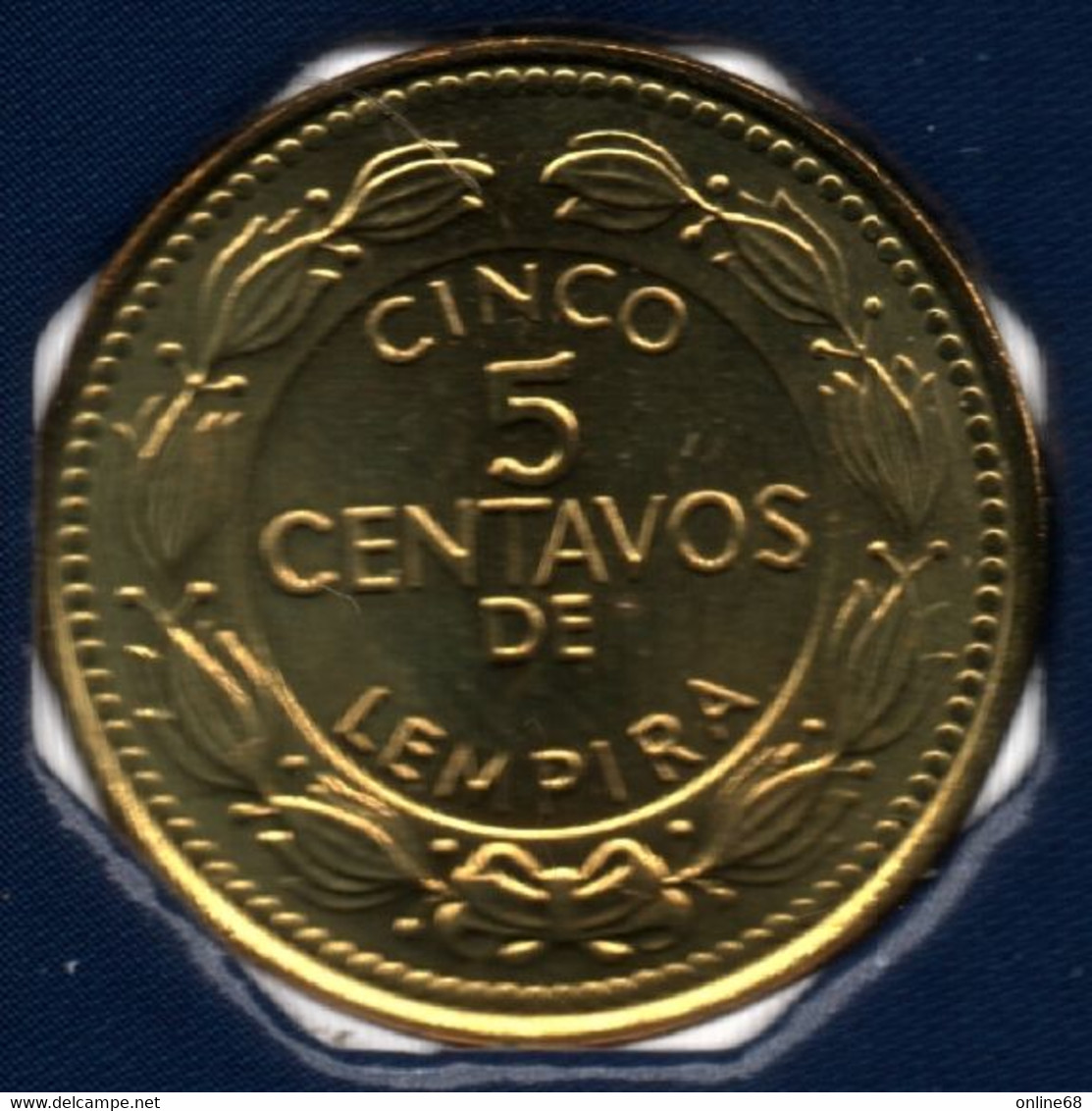 HONDURAS 5 CENTAVOS DE LEMPIRA  2006  	KM# 72.4 - Honduras