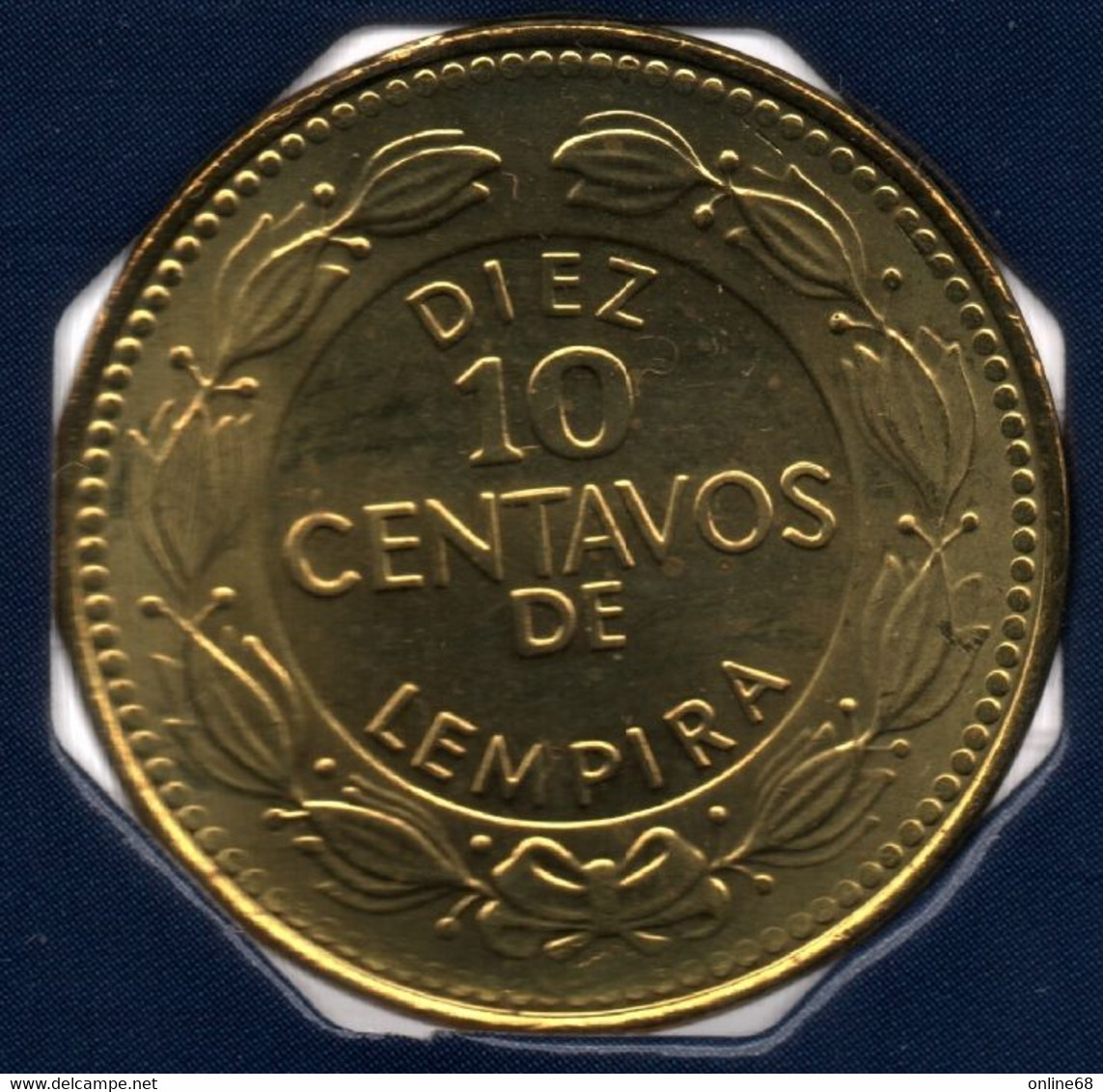 HONDURAS 10 CENTAVOS DE LEMPIRA  2006  	KM# 76.3 - Honduras