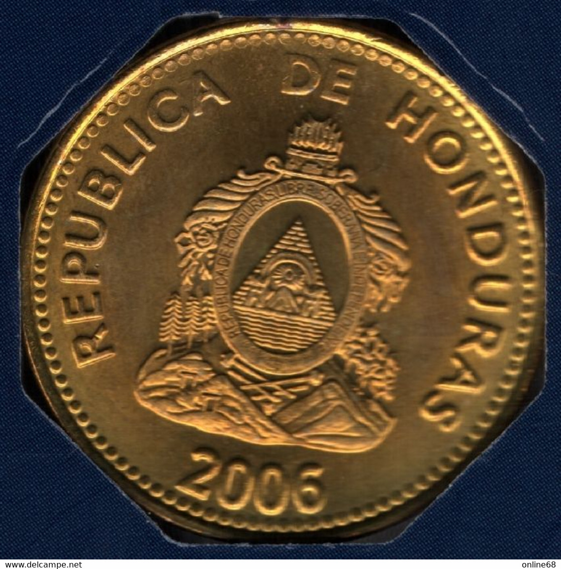 HONDURAS 10 CENTAVOS DE LEMPIRA  2006  	KM# 76.3 - Honduras