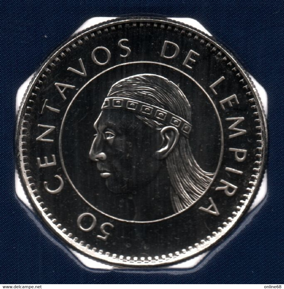 HONDURAS 50 CENTAVOS DE LEMPIRA 2005 KM# 84a - Honduras