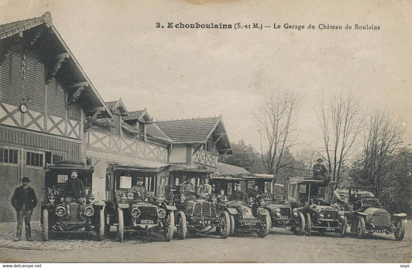 Le Garage Du Chateau De Boulains à Echouboulains  Auto Taxi Chauffeur - Taxis & Droschken