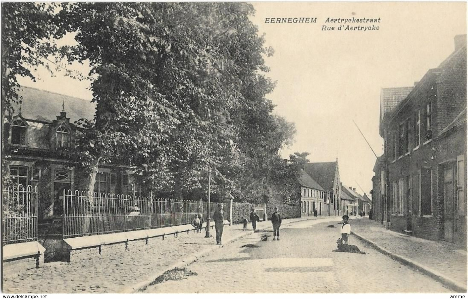 Eernegem - Eerneghem  *  Aertryckestraat - Rue D'Aertrycke - Ichtegem