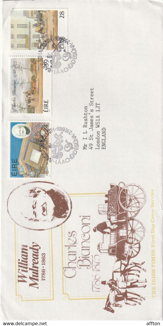 Ireland FDC Mailed - FDC