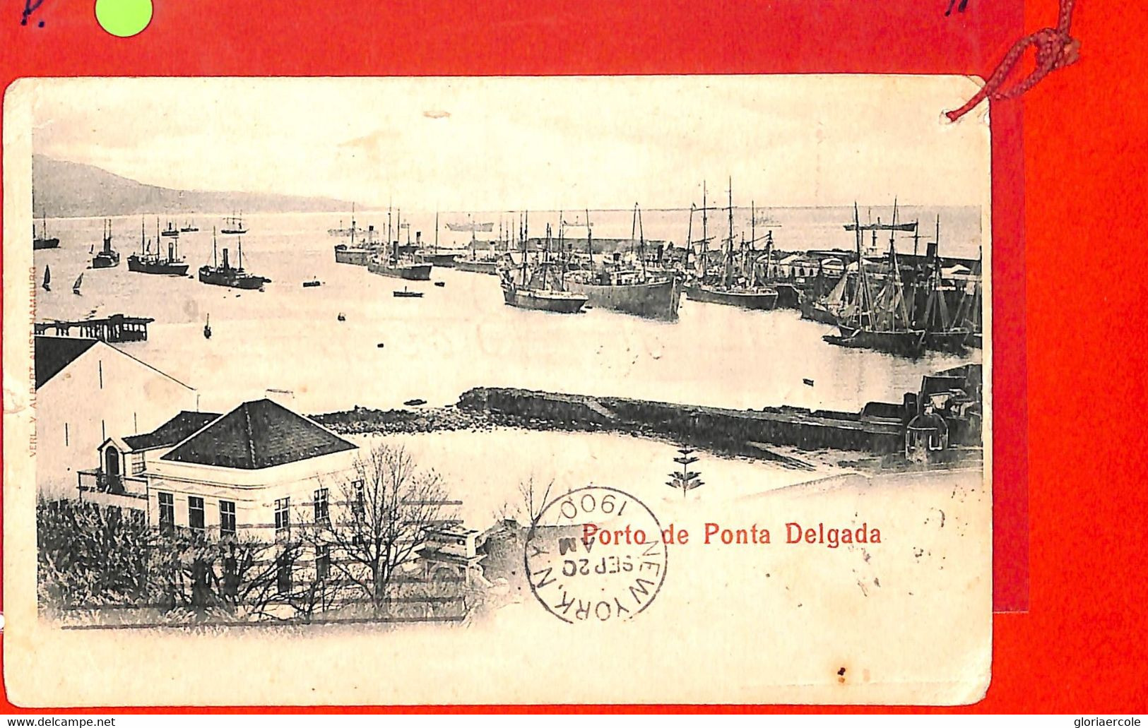 Aa3979  - Portugal  PONTA DELGADA  - POSTAL HISTORY - POSTCARD To The USA  1900 - Other & Unclassified