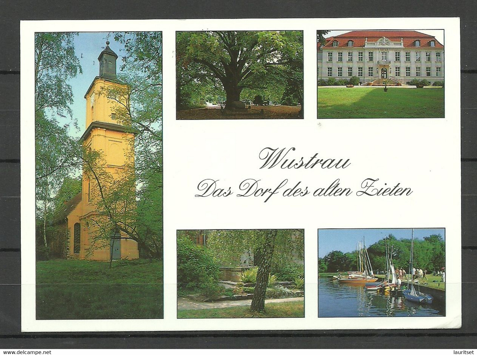 Deutschland WUSTRAU Gesendet 1995, Mit Briefmarke - Fehrbellin