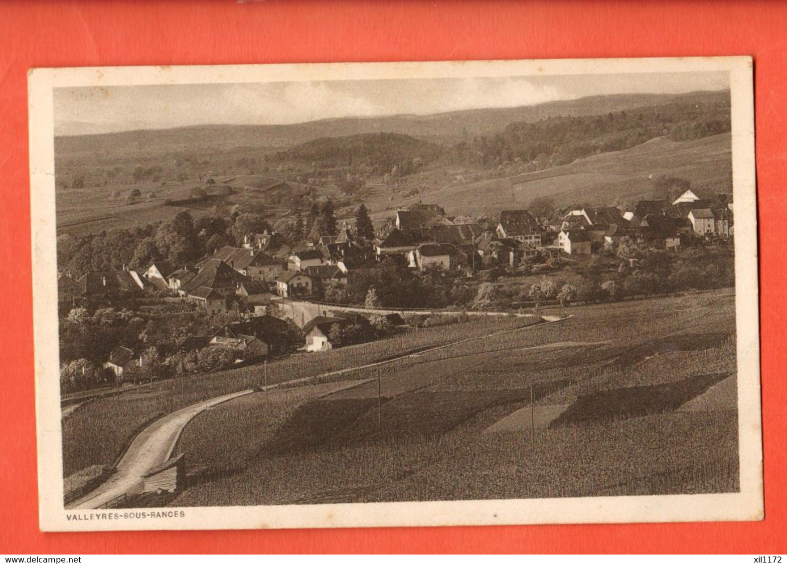 ZPB-14 Valleyres-sous-Rances  Circulé 1922  Deriaz 4508 - Rances