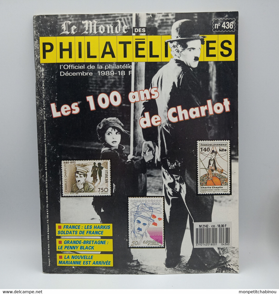 Le Monde Des Philatélistes N°436 (Décembre 1989) - Français (àpd. 1941)