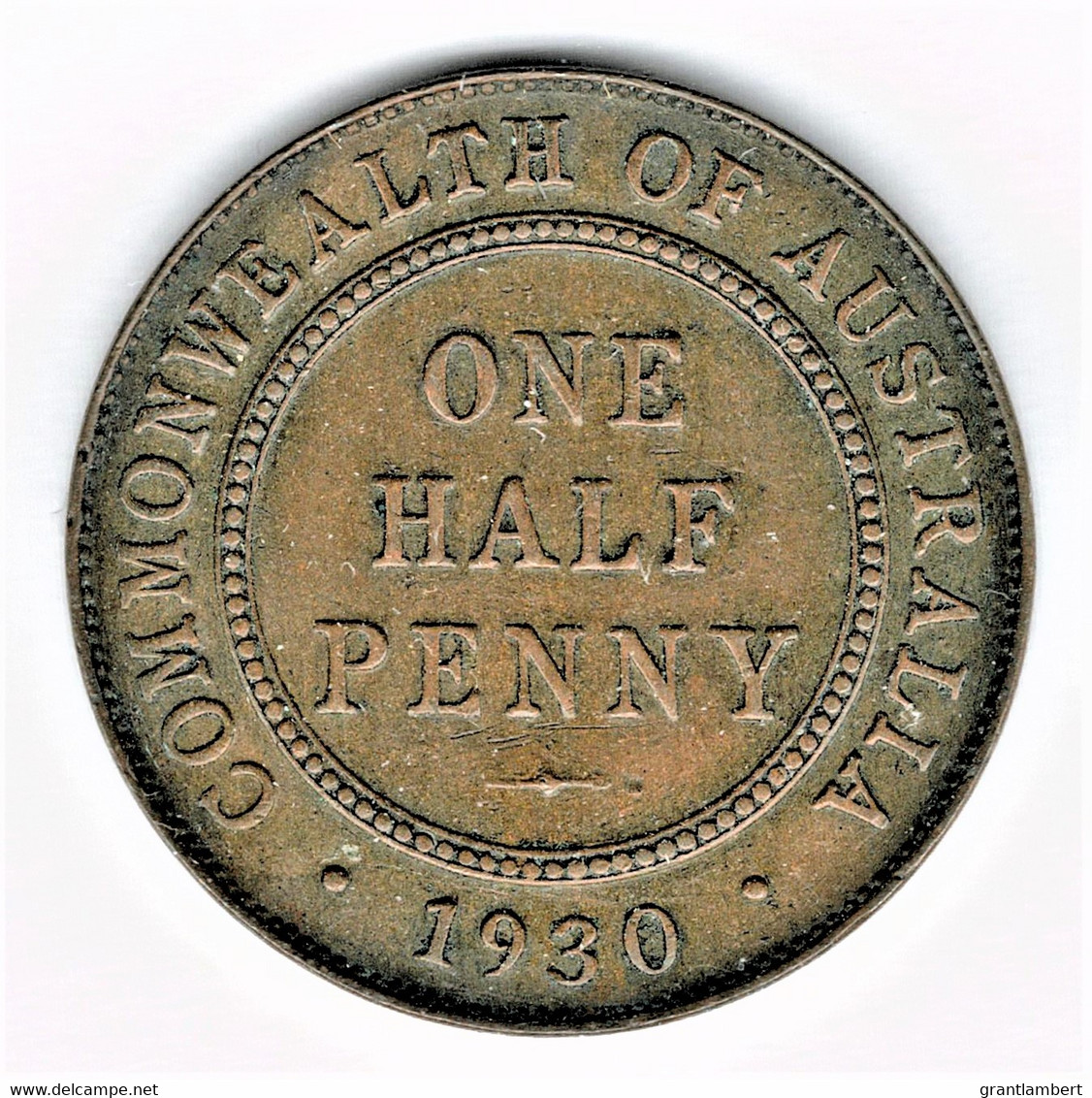 Australia 1930 Halfpenny Extra Fine - ½ Penny