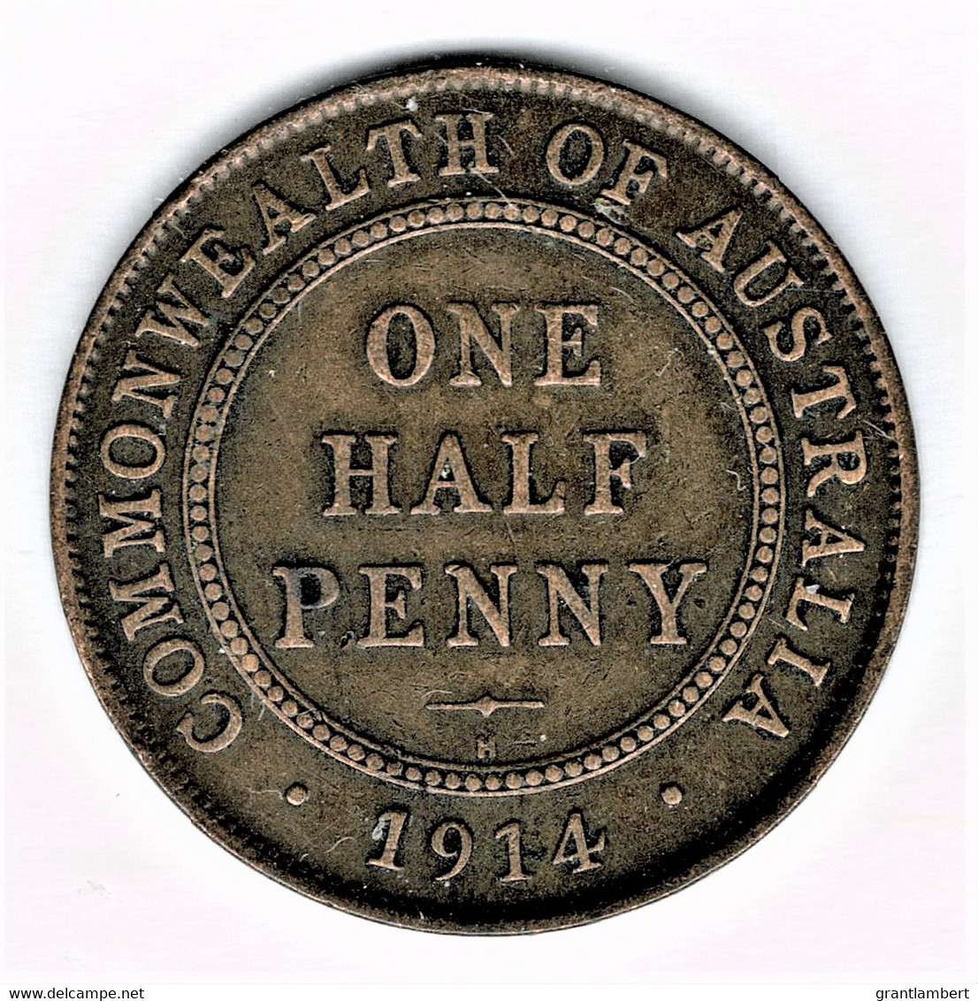 Australia 1914H Halfpenny Good Very Fine - ½ Penny