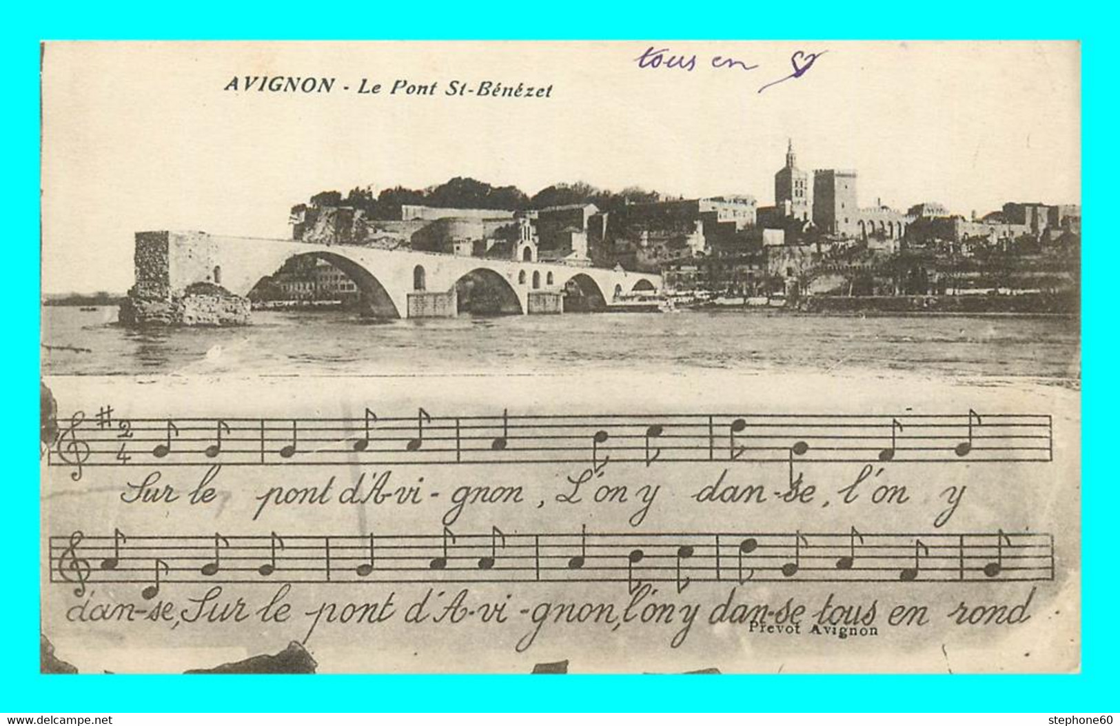 1lo - a072 Lot 50 CPA / CPSM format CPA AVIGNON ( Dep 84 )