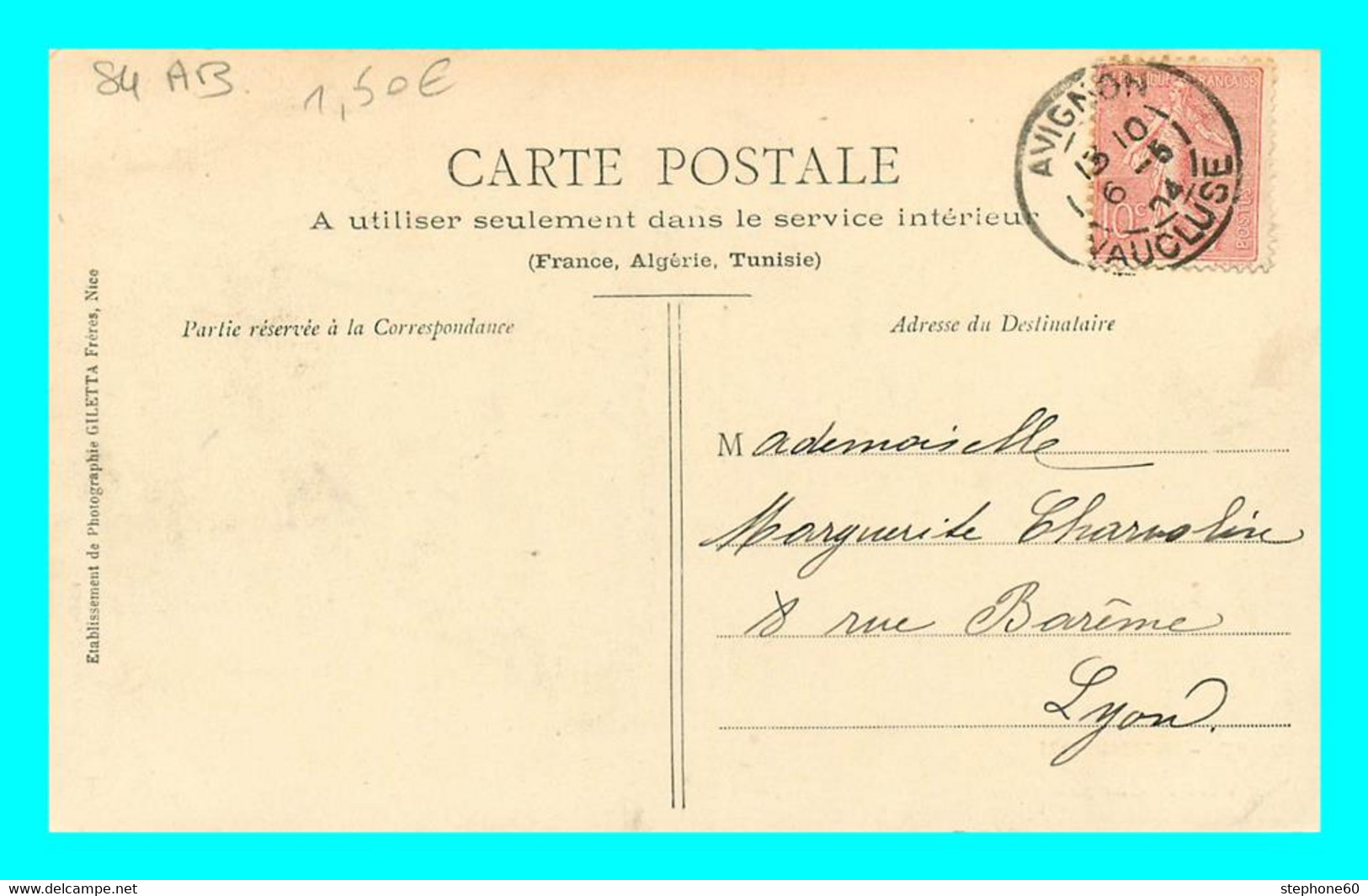 1lo - a072 Lot 50 CPA / CPSM format CPA AVIGNON ( Dep 84 )