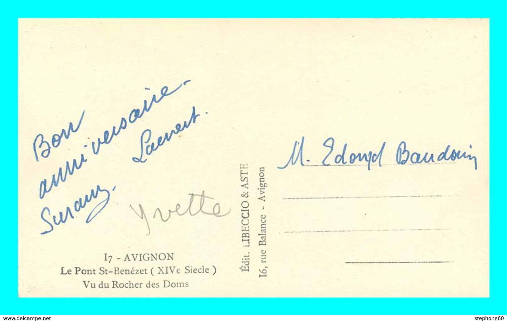 1lo - a072 Lot 50 CPA / CPSM format CPA AVIGNON ( Dep 84 )